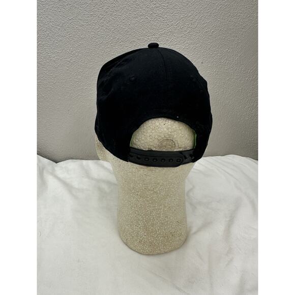 Minecraft Childrens Hat Black Green Logo Snapback Cap - Picture 5 of 8